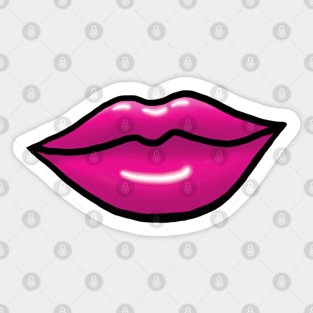 Juicy Lips Sticker by BoonieDunes